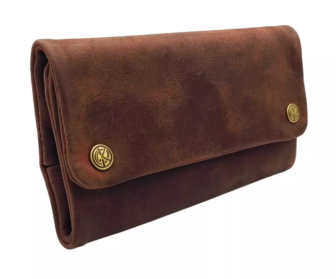 Produktbild: Original Kavatza Havana Dark Deluxe TP11CR Tabaktasche stehend