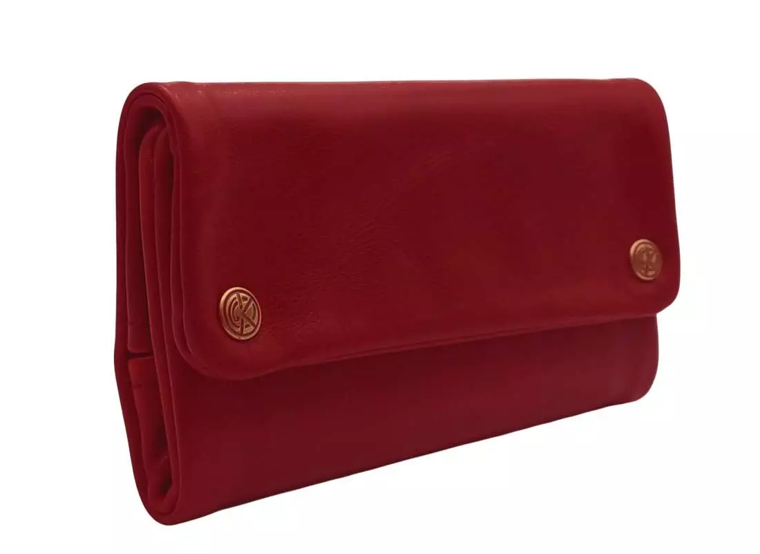 Produktbild: Original Kavatza Flamenco Deluxe Leder dunkelrot TP10CR stehend