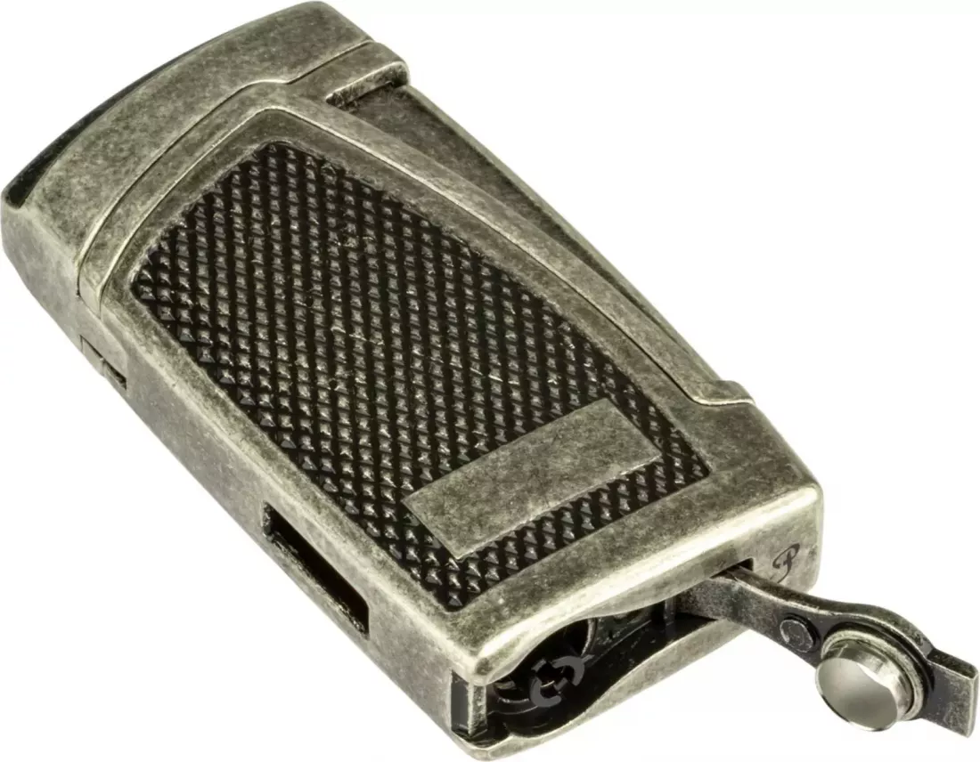 Artikelbild: Passatore Bogota Zigarrenfeuerzeug silber antik Produktbild: Passatore Bogota Zigarrenfeuerzeug silber antik