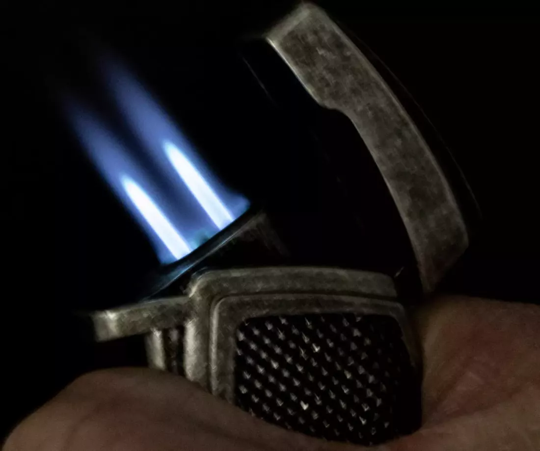 Artikelbild: Passatore Bogota Zigarrenfeuerzeug silber antik Produktbild: Passatore Bogota Zigarrenfeuerzeug silber antik