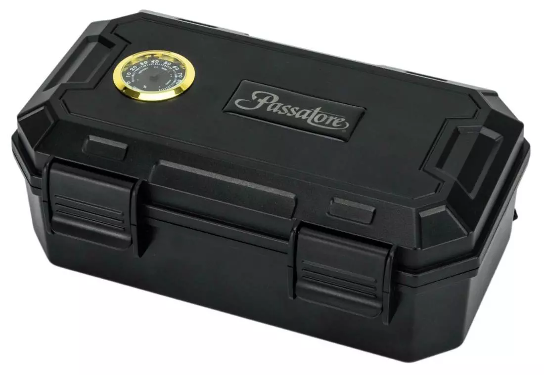 Produktbild: PPassatore Reisehumidor Cigar Case schwarz