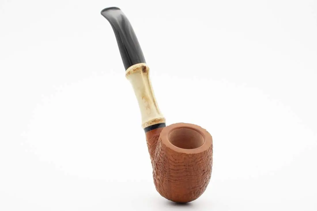 Produktbild: Rattray's Bamboo Bent Sandblast Light 9mm Bent Classic - Frontansicht