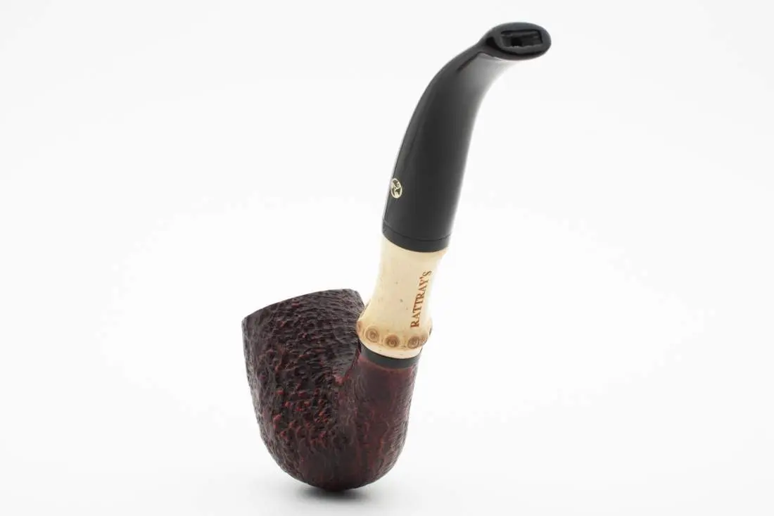 Produktbild: Rattray's Bamboo Bent Sandblast Red 9mm Bent Classic - Rückansicht
