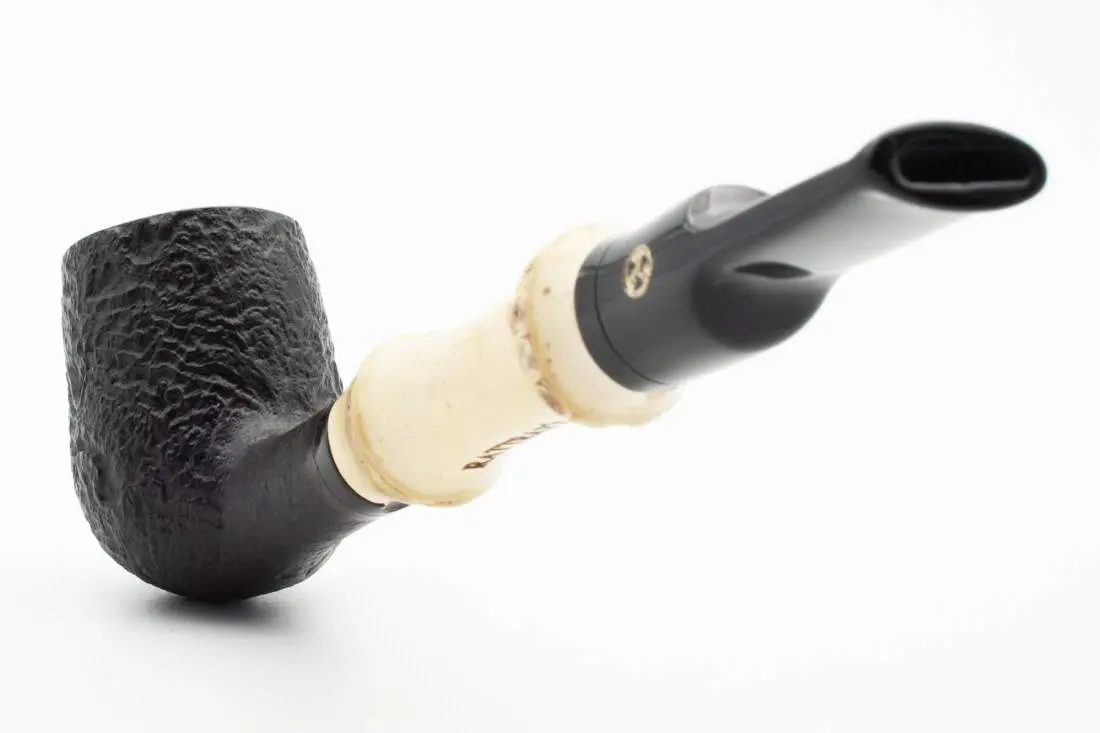 Produktbild: Rattray's Bamboo Billiard Sandblast Black Straight Billiard - Rückansicht
