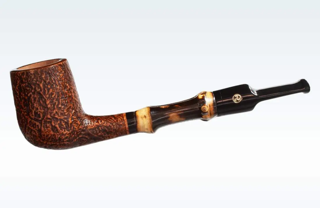 Produktbild: Rattray's Bamboo Billiard Sandblast Brown Straight Billiard