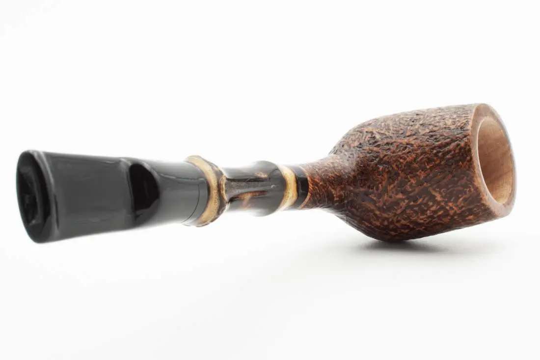 Produktbild: Rattray's Bamboo Billiard Sandblast Brown Straight Billiard - Profilansicht