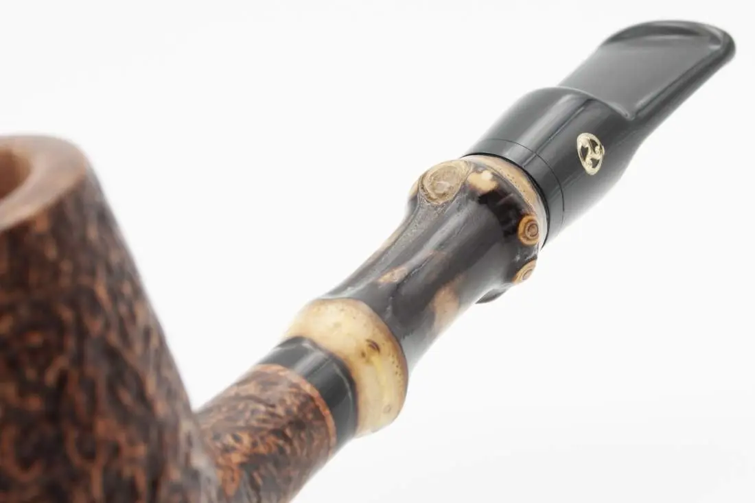 Produktbild: Rattray's Bamboo Billiard Sandblast Brown Straight Billiard - Detailansicht