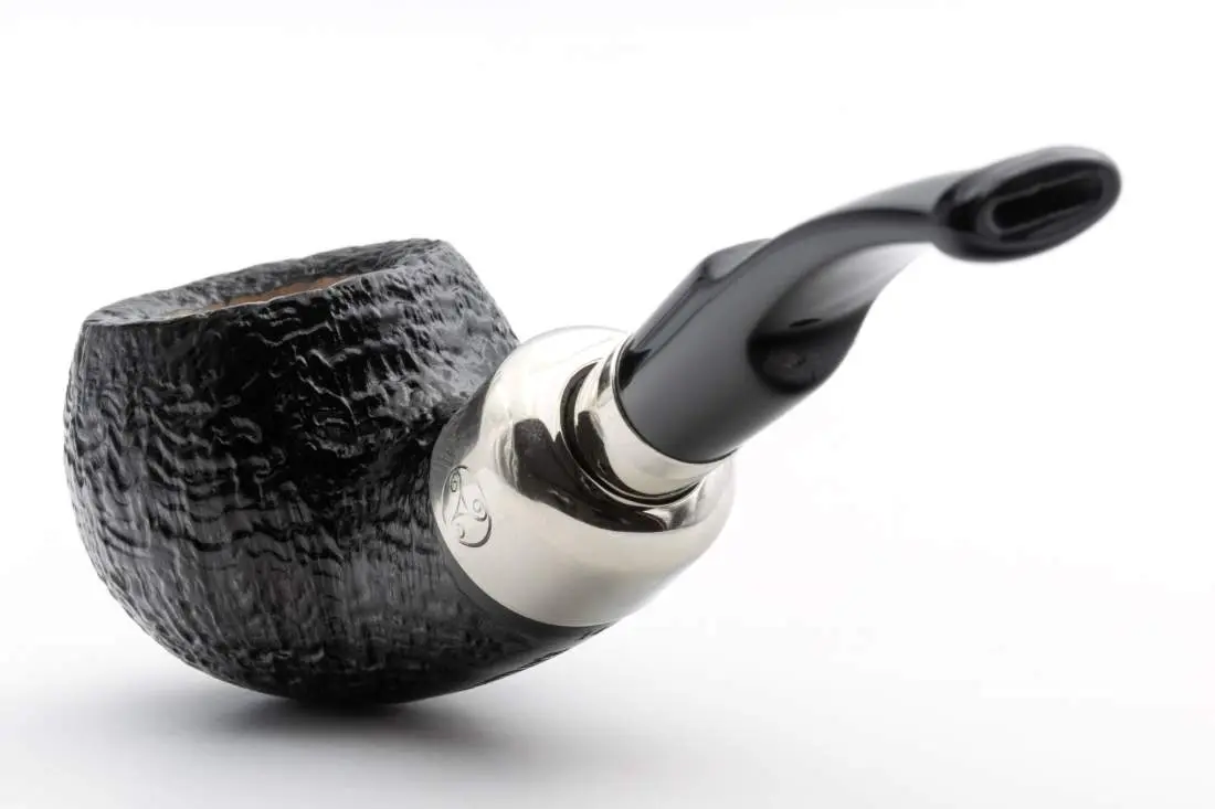 Produktbild: Rattray's Bare Knuckle Sandblast 144 Half-Bent Diplomat - Rückansicht links