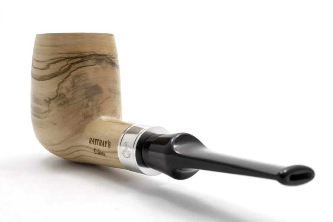 Produktbild: Rattray's Coloss Olive Smooth 147 Straight Billiard - Rückansicht