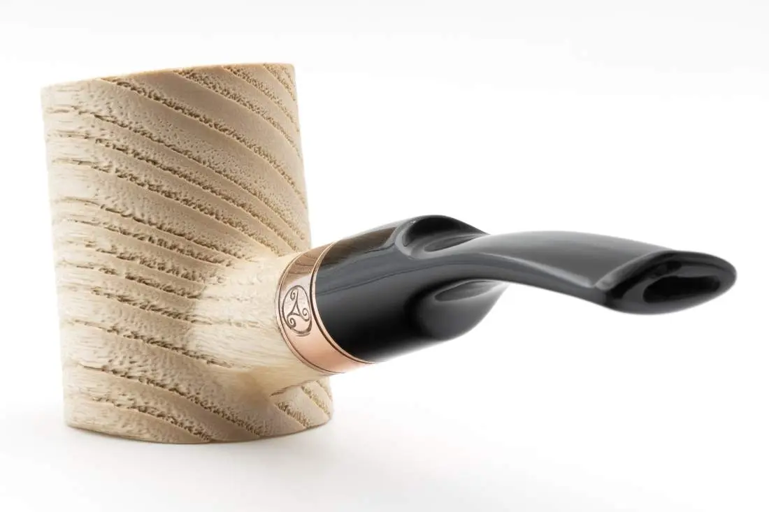 Produktbild: Rattray's Distillery G Natural 128 Half-Bent Cherrywood - Rückansicht links