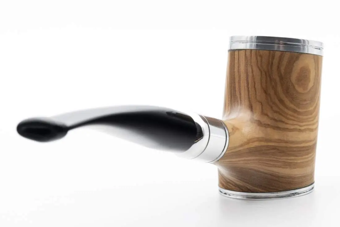 Produktbild: Rattray's Glory Day Cap Olive Smooth Half-Bent Poker - 05