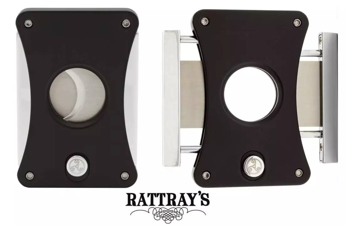 Produktbild: Rattray's Heavy Harry Black-Chrome Zigarrencutter Duo