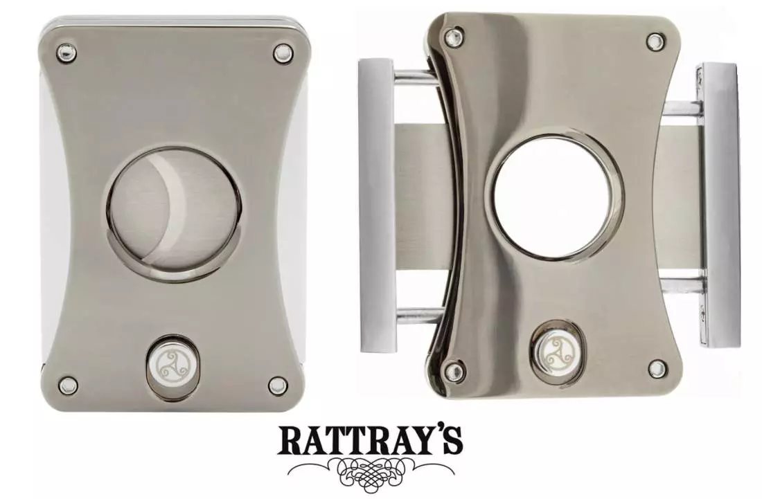 Produktbild: Rattray's Heavy Harry Gun-Chrome Zigarrencutter Duo