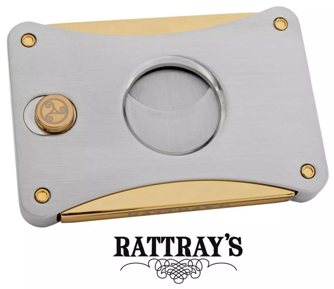 Produktbild: Rattray's Heavy Harry Satin-Gold Zigarrencutter Ansicht