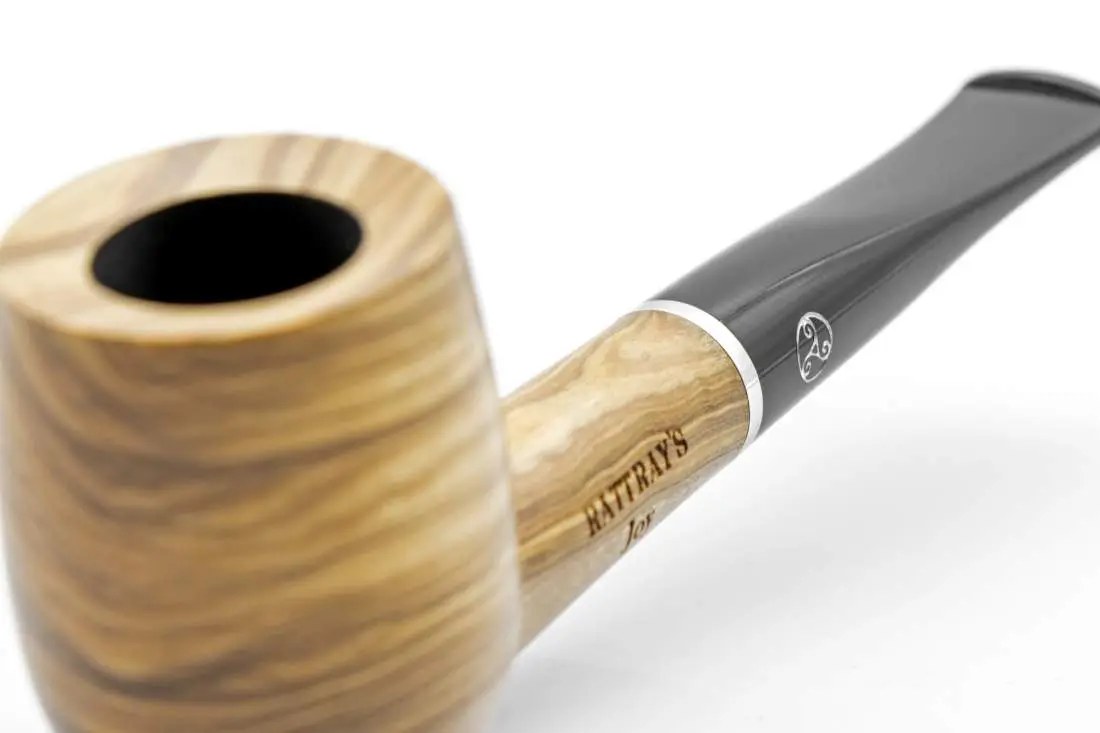 Produktbild: Rattray's Joy Olive Smooth 113 - Starter Set Straight Billiard - Fetailansicht