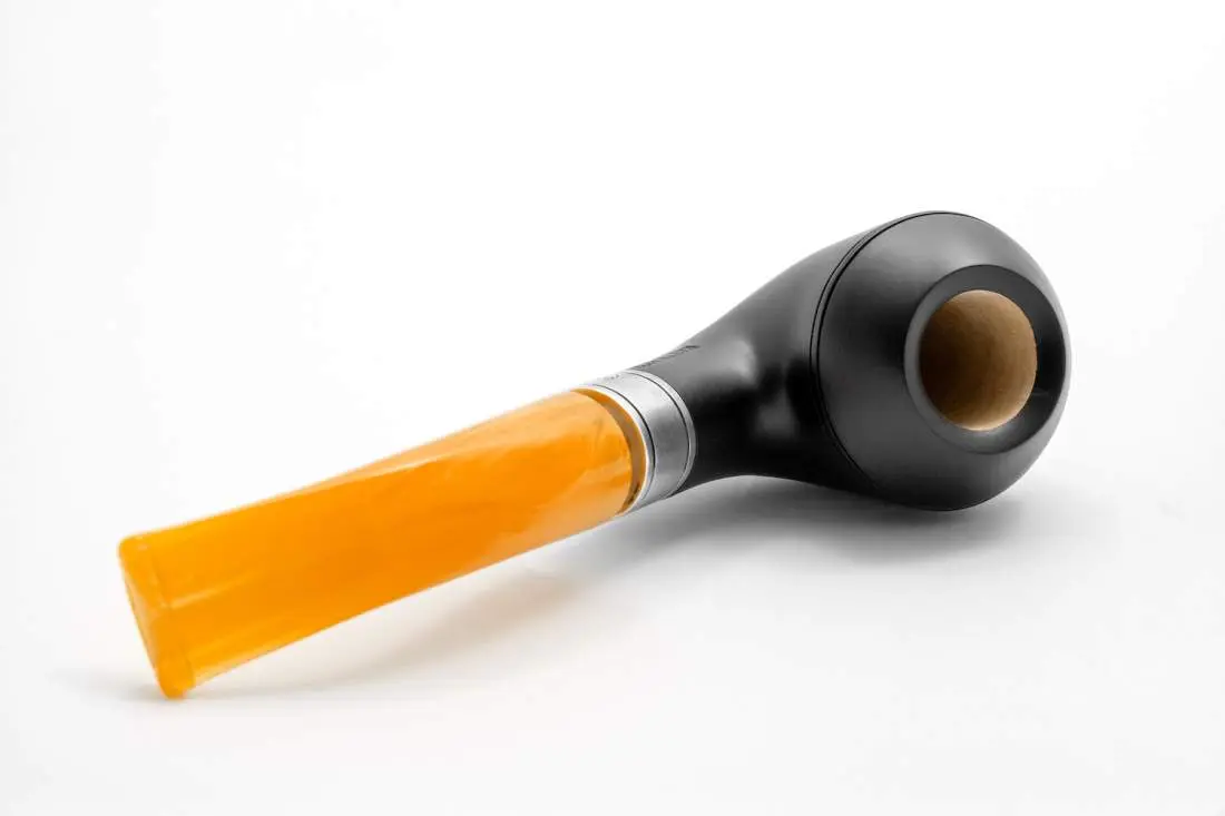 Produktbild: Rattray's Monarch Black 178 Yellow Half-Bent Rhodesian - Profilansicht