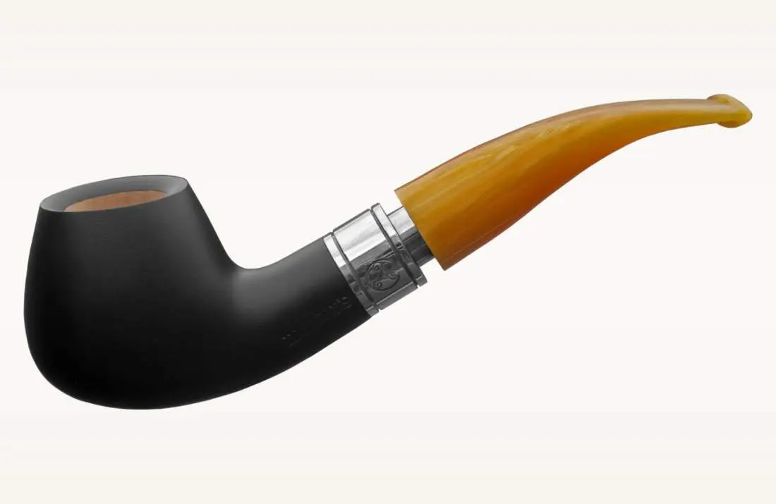 Produktbild: Rattray's Monarch Black 4 Yellow Half-Bent Diplomat