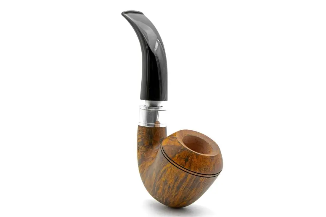 Produktbild: Rattray's Monarch Contrast 15 Black Bent Rhodesian - Frontansicht