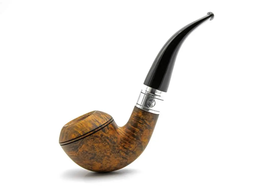 Produktbild: Rattray's Monarch Contrast 178 Black Half-Bent Rhodesian - Seitenansicht