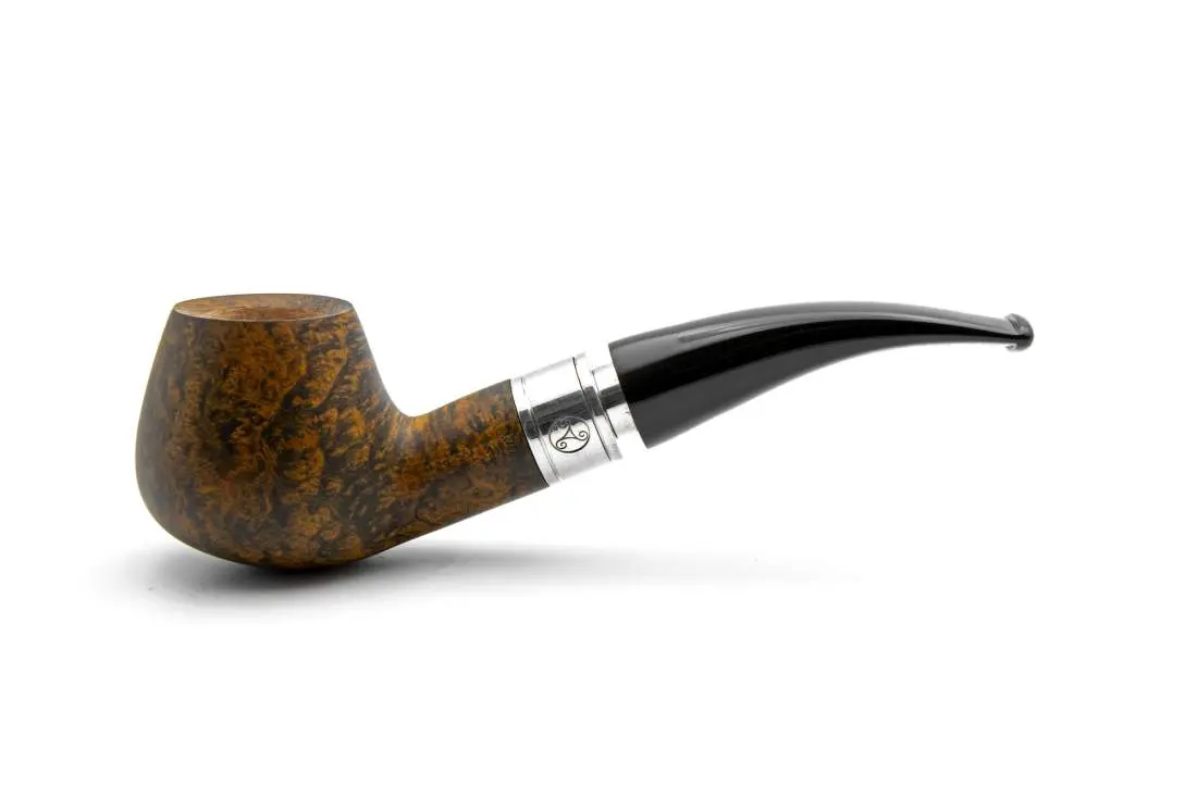 Produktbild: Rattray's Monarch Contrast 4 Black Half-Bent Diplomat - Seitenansicht