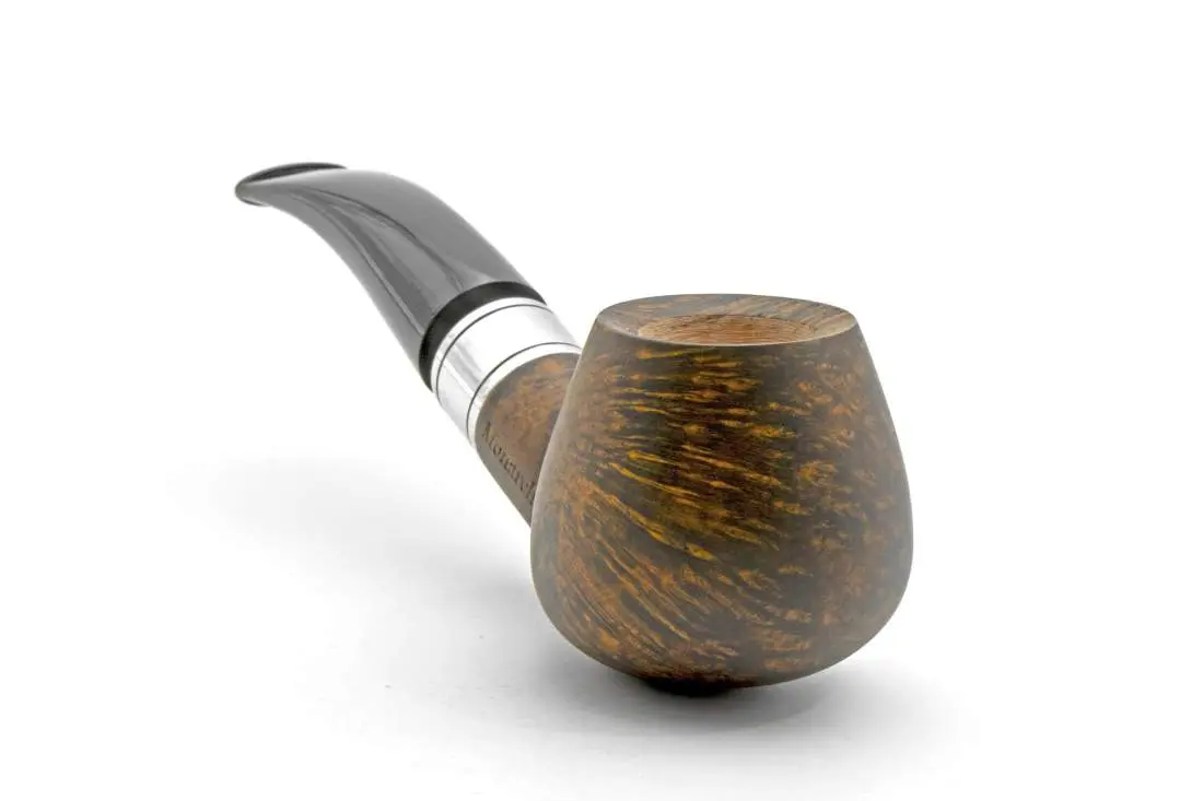 Produktbild: Rattray's Monarch Contrast 4 Black Half-Bent Diplomat - Frontansicht