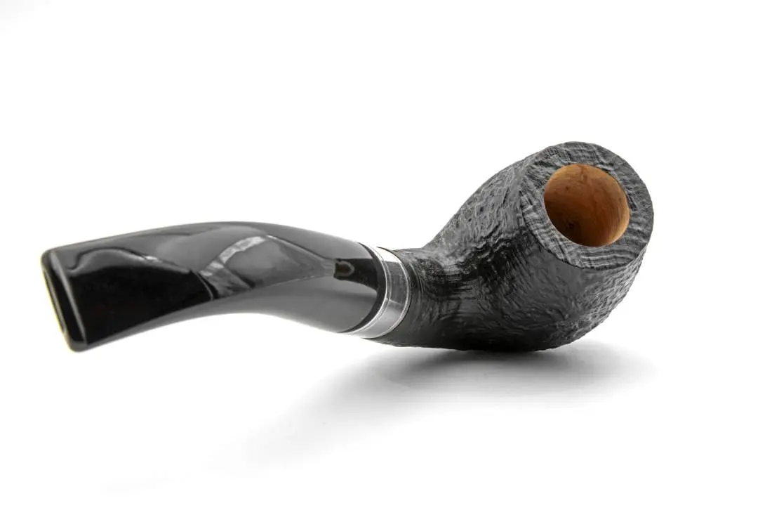 Produktbild: Rattray's Monarch Sandblast Black 177 Black Bent Classic - Profilansicht