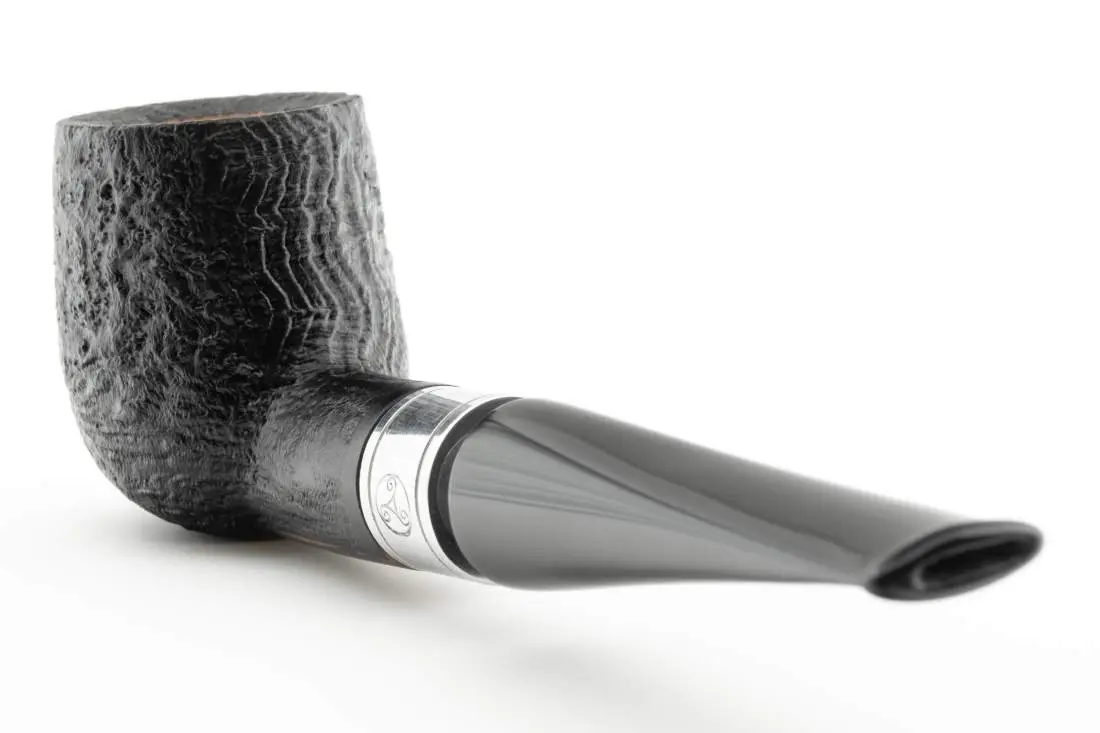 Produktbild: Rattray's Monarch Sandblast Black 5 Black Straight Billiard - Rückansicht