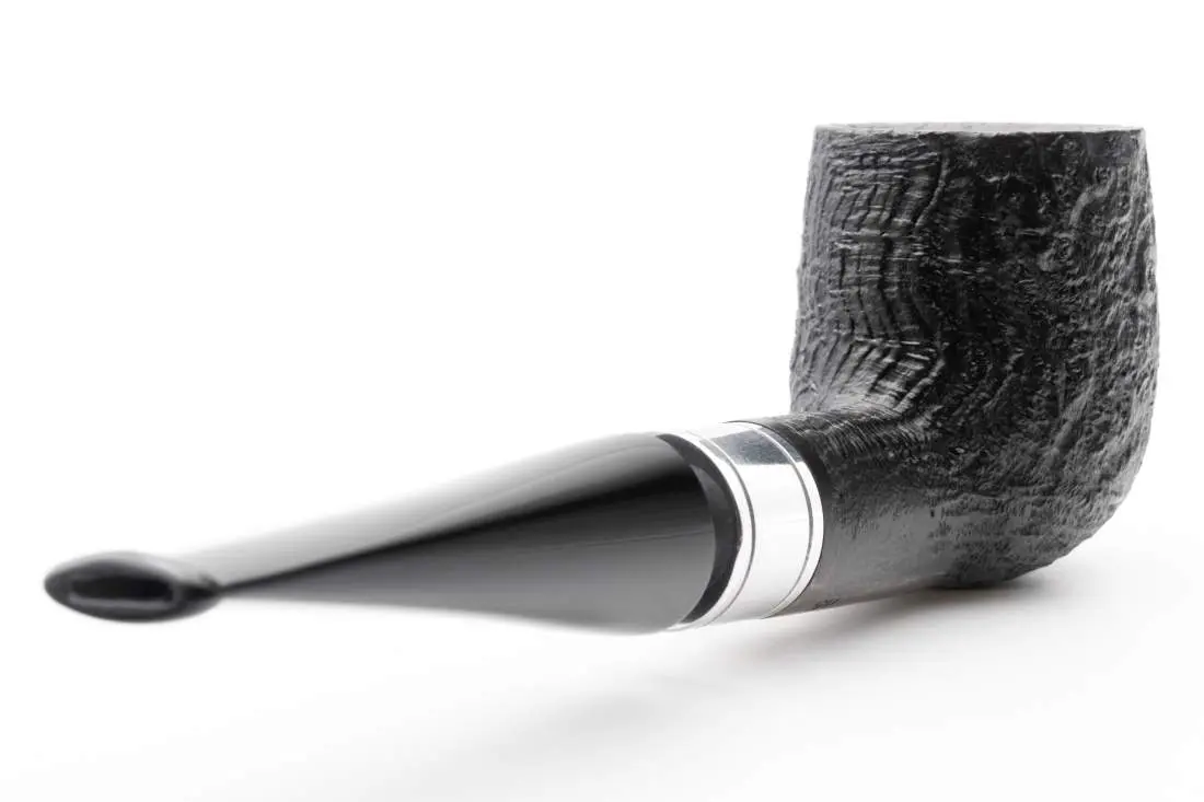Produktbild: Rattray's Monarch Sandblast Black 5 Black Straight Billiard - Profilansicht