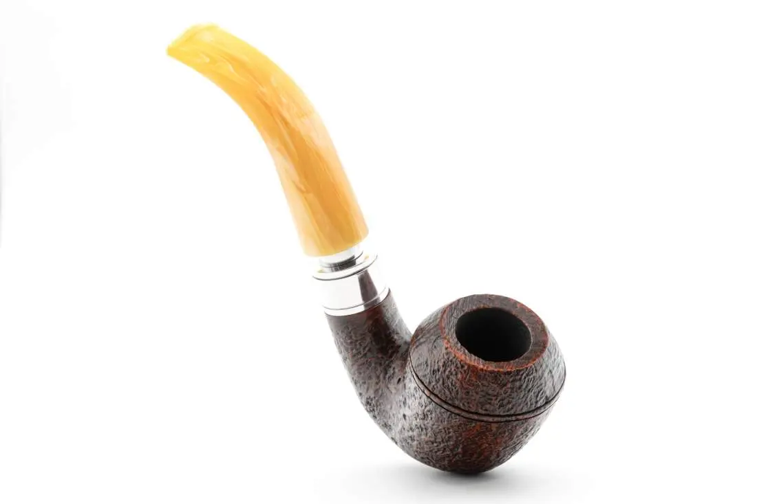 Produktbild: Rattray's Monarch Sandblast Brown 15 Yellow Bent Rhodesian - Frontansicht