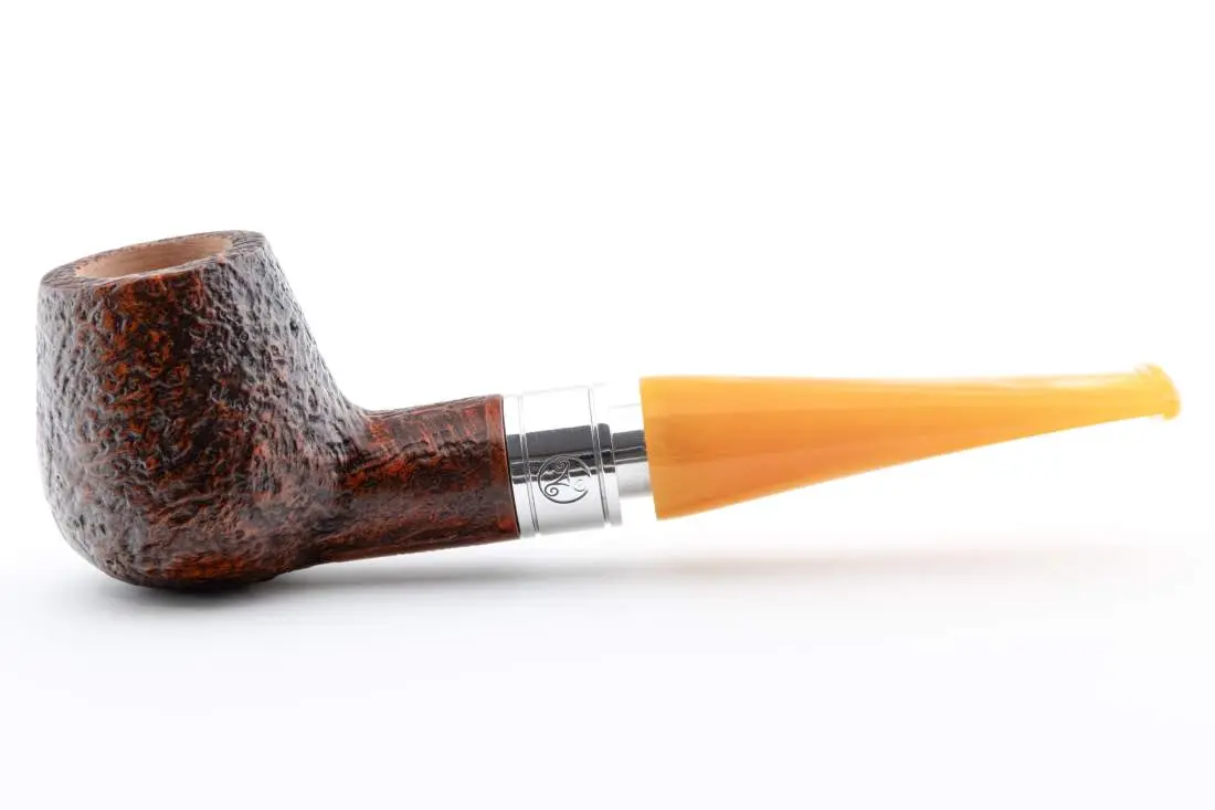 Produktbild: Rattray's Monarch Sandblast Brown 18 Yellow Straight Brandy - Seitenansicht