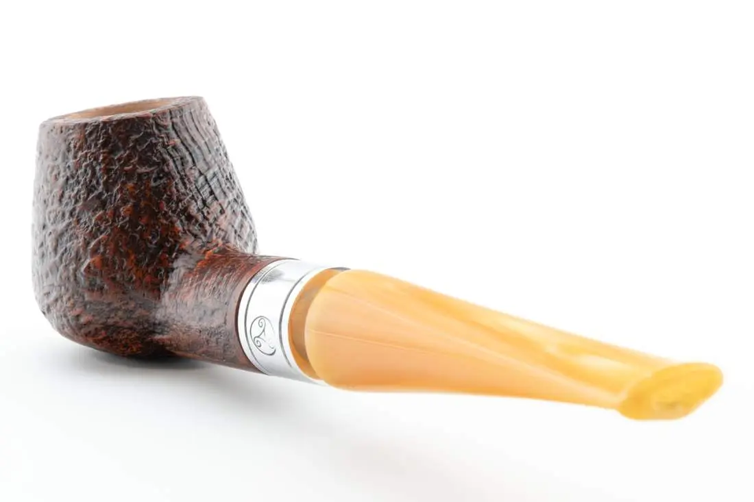 Produktbild: Rattray's Monarch Sandblast Brown 18 Yellow Straight Brandy - Rückansicht