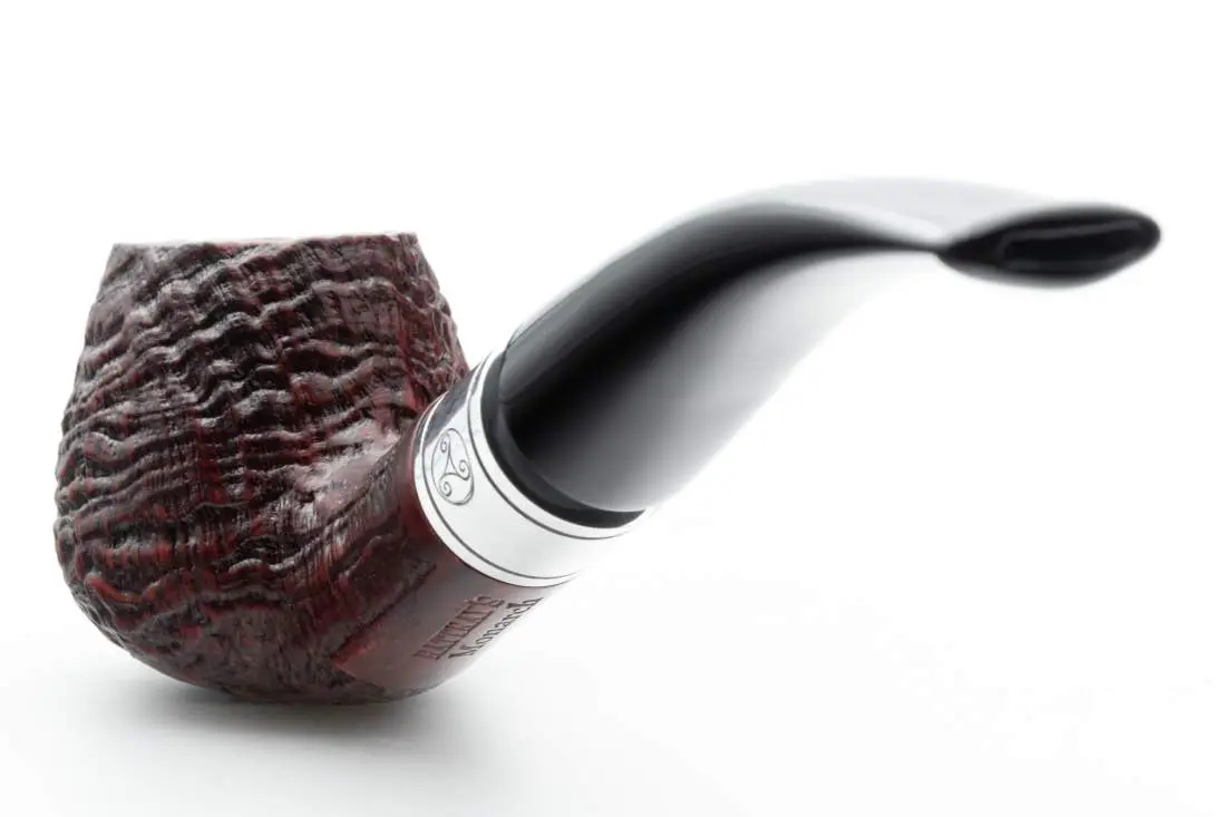 Produktbild: Rattray's Monarch Sandblast Red 4 Black Half-Bent Diplomat - Rückansicht