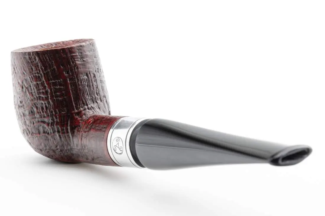 Produktbild: Rattray's Monarch Sandblast Red 5 Black Straight Billiard - Rückansicht