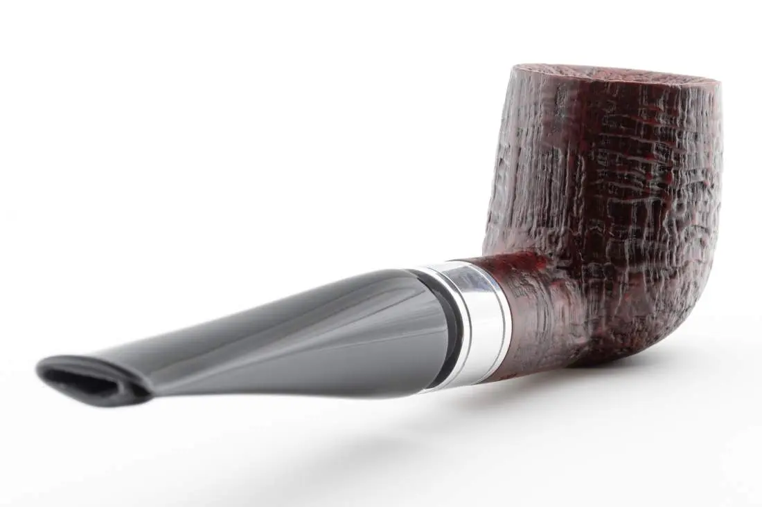 Produktbild: Rattray's Monarch Sandblast Red 5 Black Straight Billiard - Profilansicht