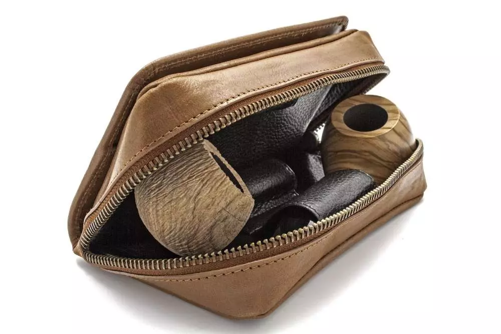 Rattray's Whiskybraun Combo Pouch CP2 offen