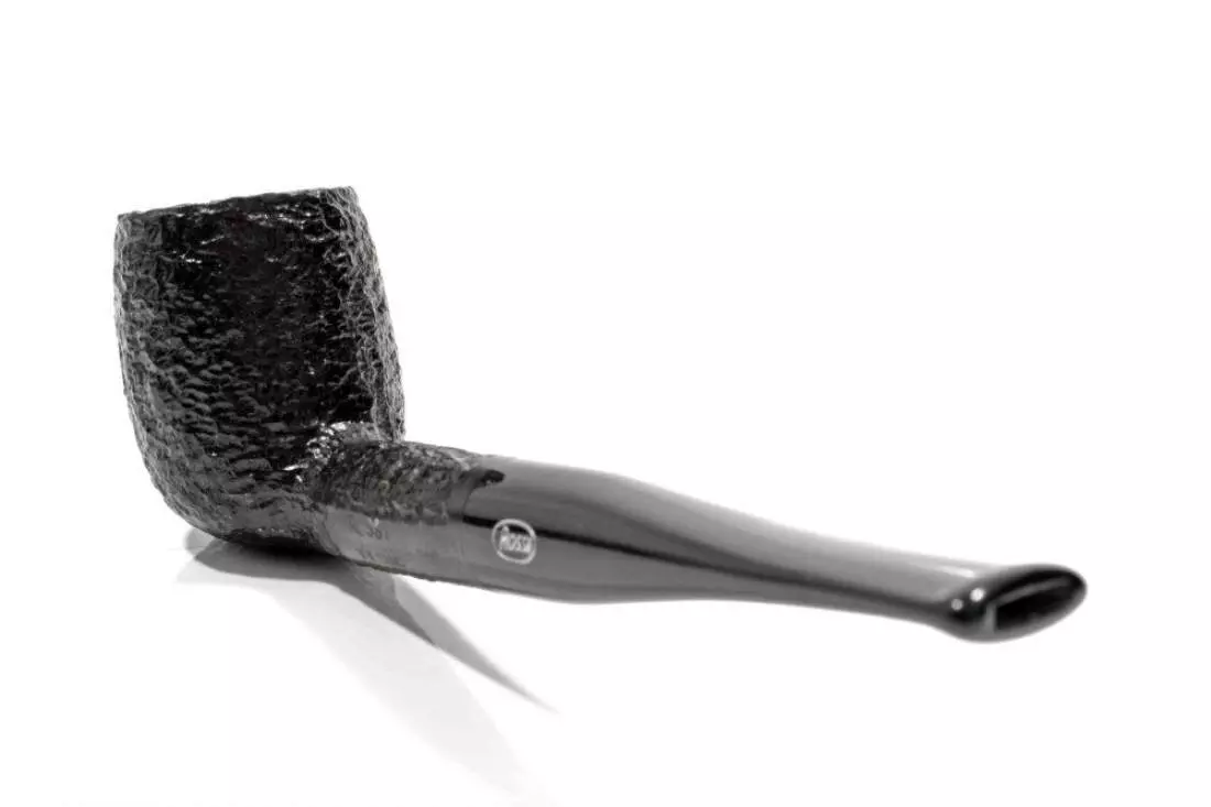 Produktbild: Rossi Pfeife Vulcano Rustic 128 von hinten
