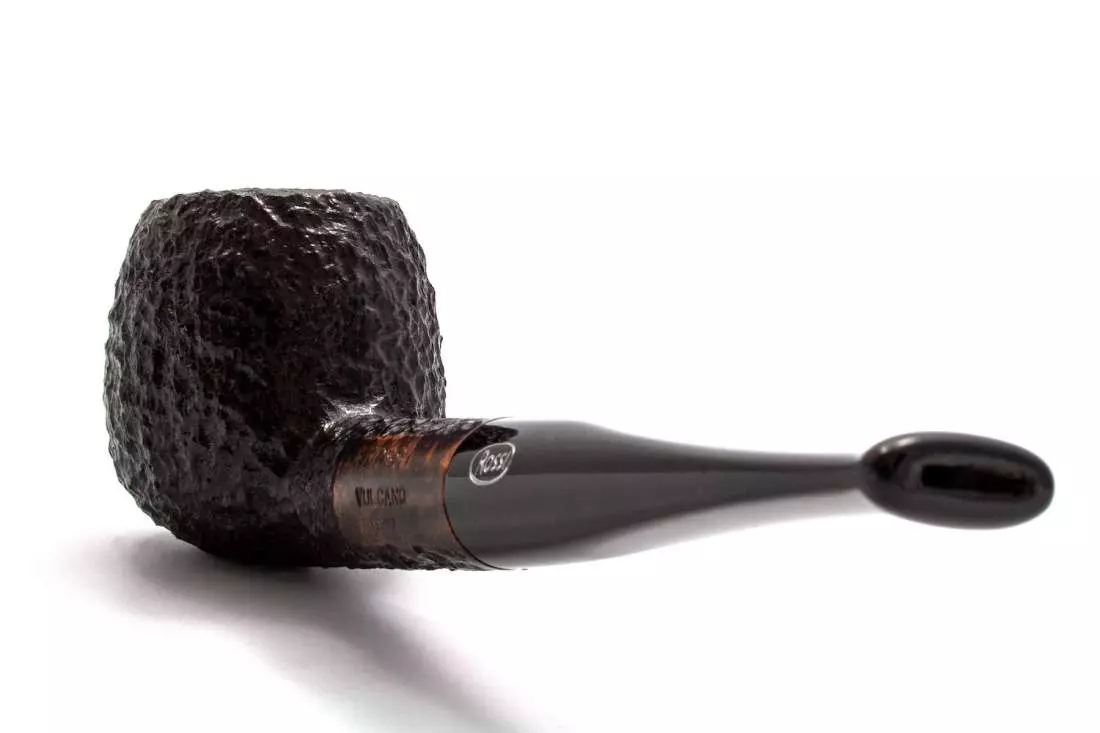 Produktbild: Rossi Pfeife Vulcano Rustic 207 von hinten