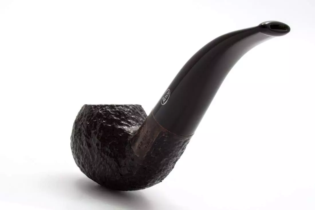 Produktbild: Rossi Pfeife Vulcano Rustic 642 von hinten