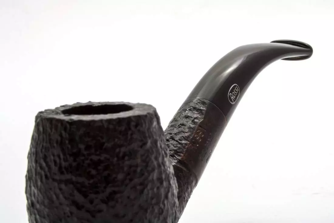 Produktbild: Rossi Pfeife Vulcano Rustic 670 von hinten Draufsicht