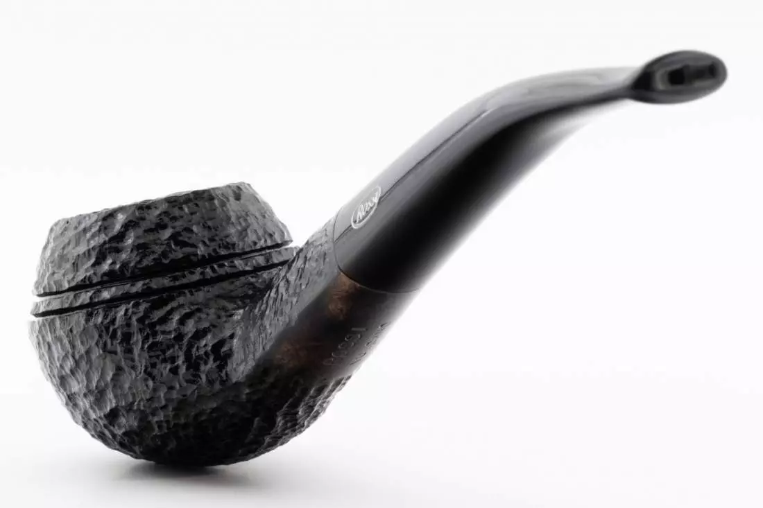 Produktbild: Rossi Pfeife Vulcano Rustic 673 von hinten