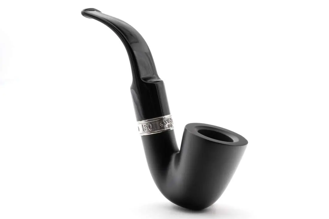 Produktbild: Savinelli 150 ANNI Achille I Black Bent Dublin - Frontansicht