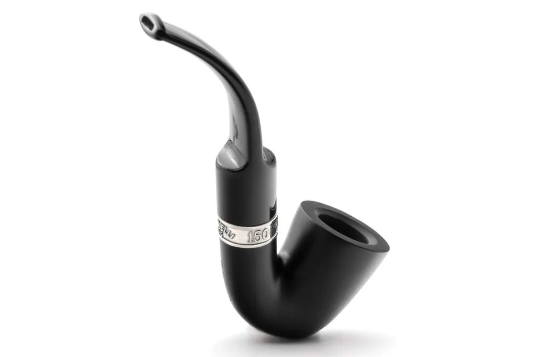 Produktbild: Savinelli 150 ANNI Achille I Black Bent Dublin - Profilansicht