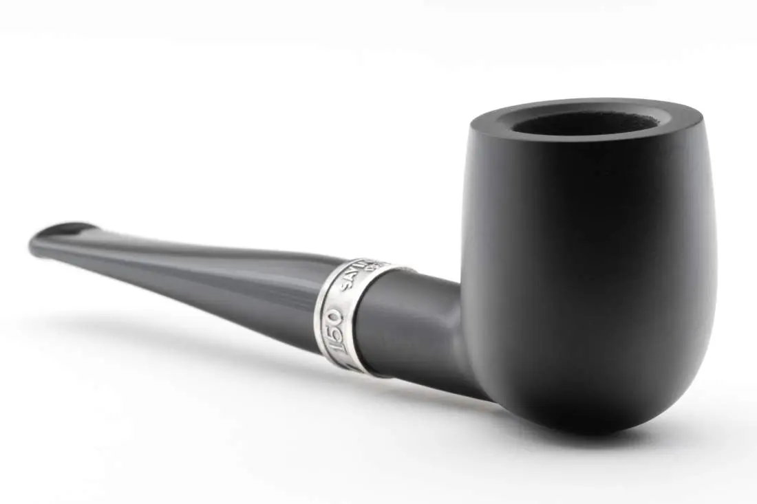 Produktbild: Savinelli Achille II Black Straight Billiard - Frontansicht