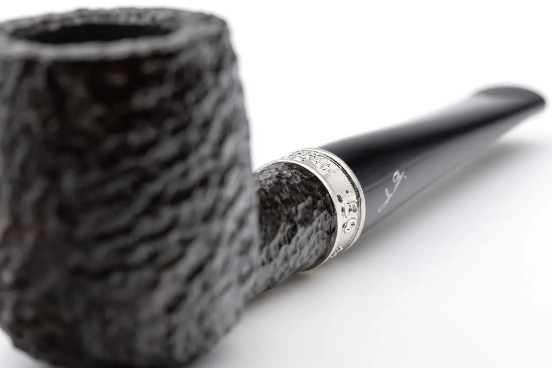 Produktbild: Savinelli Achille II Rustic Straight Billiard - Detailansicht
