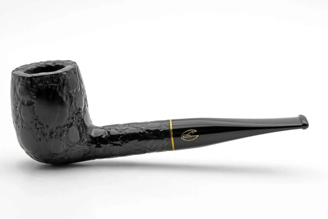 Produktbild: Savinelli Alligator Black 128 Straight Billiard - Seitenansicht
