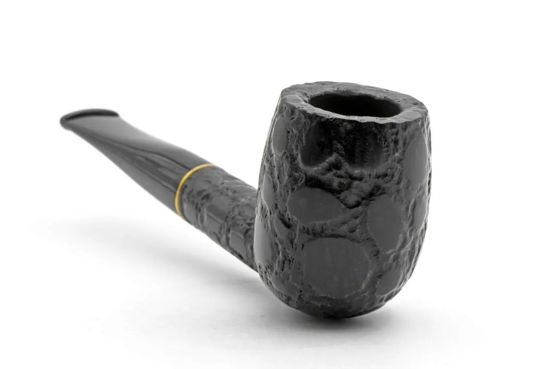 Produktbild: Savinelli Alligator Black 128 Straight Billiard - Frontansicht