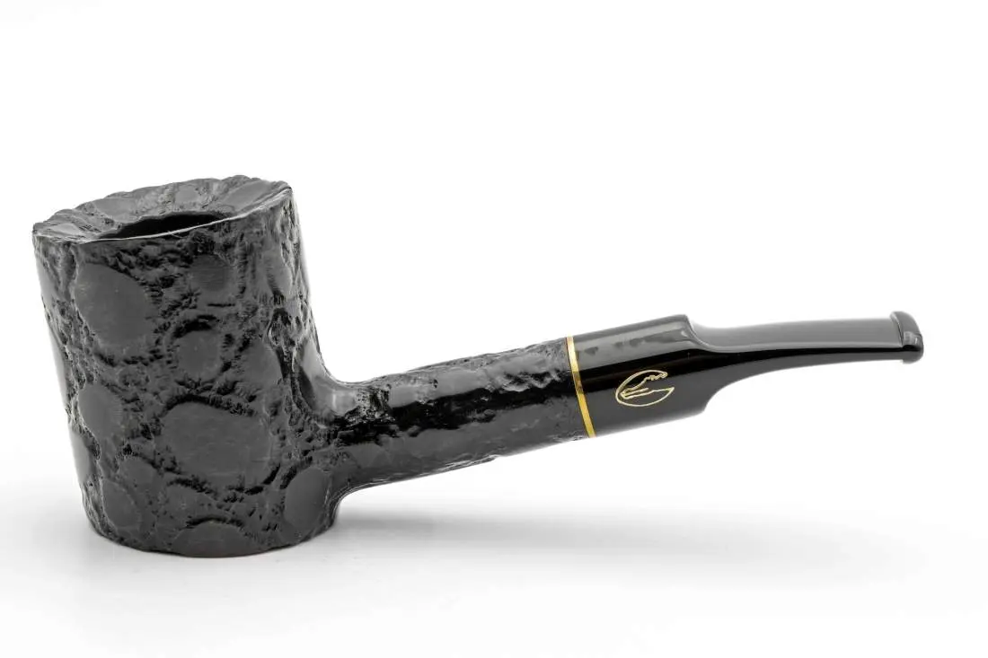 Produktbild: Savinelli Alligator Black 311 Half-Bent Cherrywood - Seitenansicht