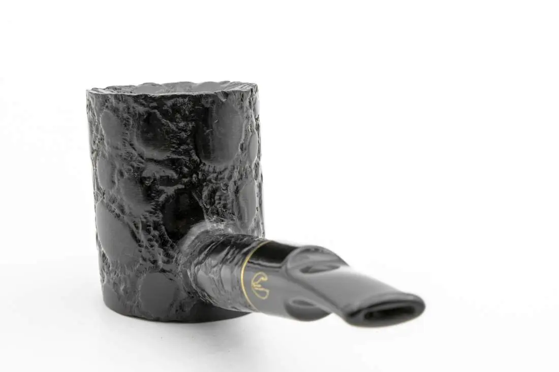 Produktbild: Savinelli Alligator Black 311 Half-Bent Cherrywood - Rückansicht
