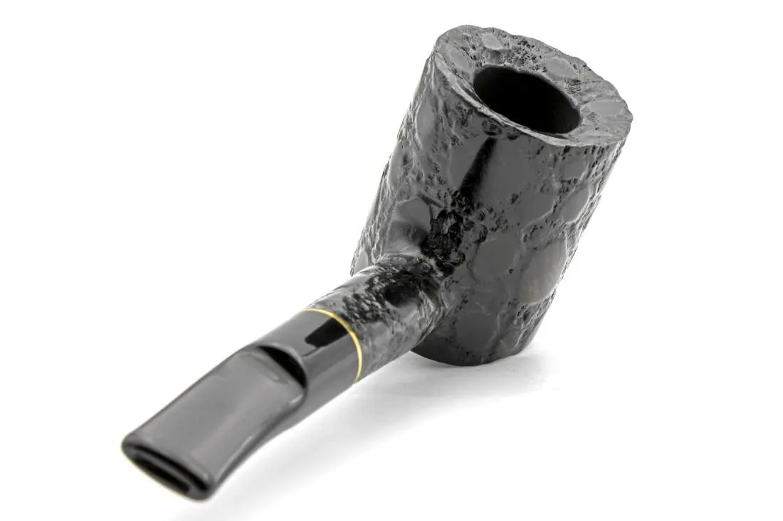 Produktbild: Savinelli Alligator Black 311 Half-Bent Cherrywood - Profilansicht