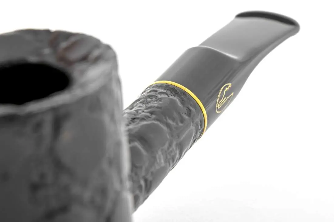 Produktbild: Savinelli Alligator Black 311 Half-Bent Cherrywood - Detailansicht